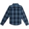 2HDYF_2 LIV OUTDOOR Big Boys Mason Flannel Shirt - Long Sleeve
