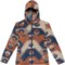 LIV OUTDOOR Big Boys Subzero Full-Zip Hoodie in Blue Aztec