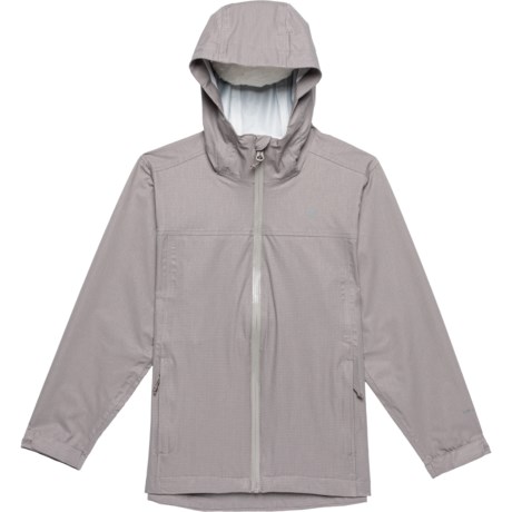 LIV OUTDOOR Big Boys Vaughn Rainshell Jacket in Driftwood