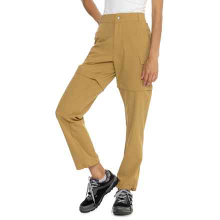 LIV OUTDOOR Cascade Convertible Hiking Pants - UPF 50+ in Prairie Sand