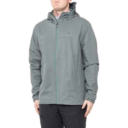 Liv Outdoors Vaughn Rain Shell Jacket in Laurel Green