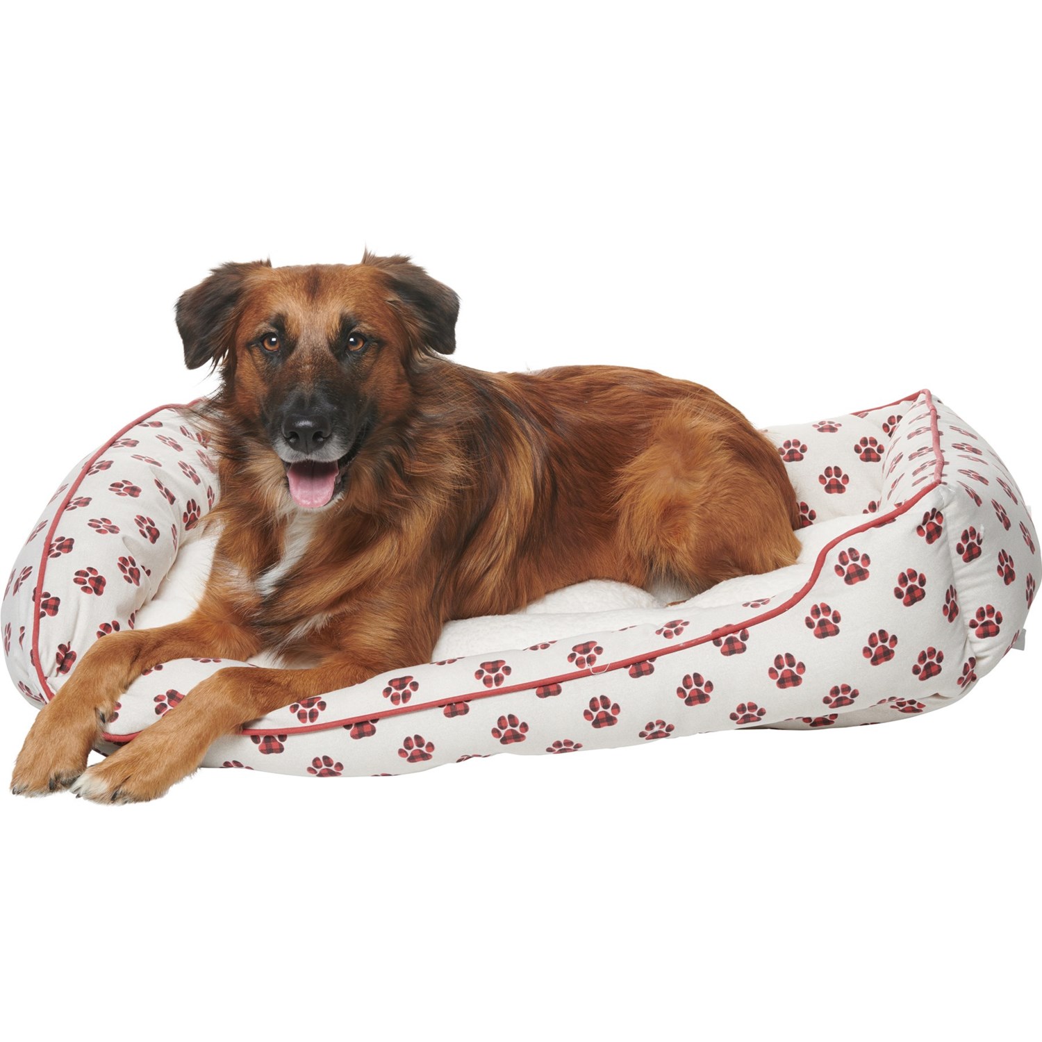 sherpa dog bed