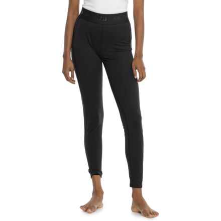 Lole Base Layer Leggings - Merino Wool in Jet Black