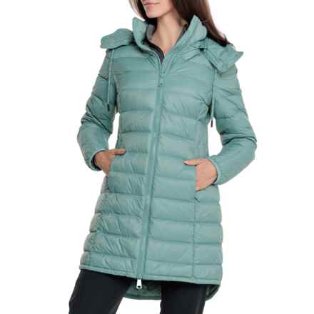 Lole Claudia Down Jacket - 650 Fill Power in Beryl Blue