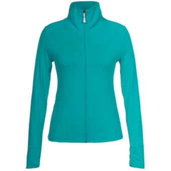 Lole Essential Stretch 2nd Skin Cardigan Sweater - Light (For Women) in Scuba