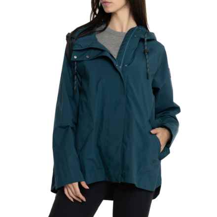 Lole Lachine Packable Rain Jacket - Waterproof in Fjord Blue
