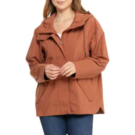 Lole Lachine Packable Rain Jacket - Waterproof in Rust