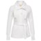 White Lole Recline Cardigan Sweater - UPF 50+, Organic French Terry Cotton (For Women)