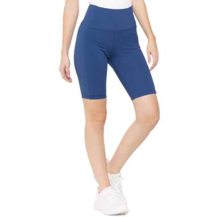 Lole Step Up Biker Shorts in Limoges