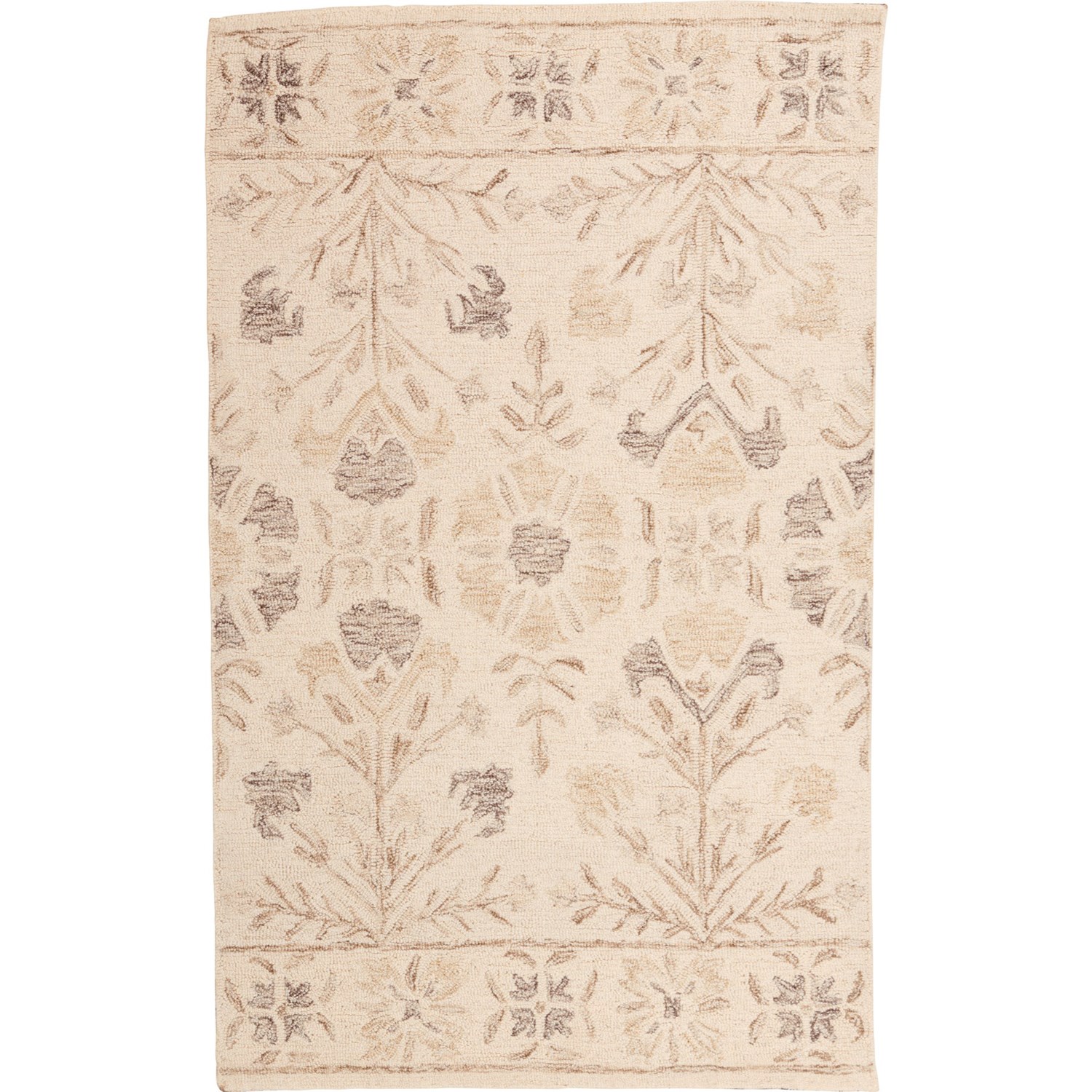 Loloi 100 Wool Botanical Motif Rug 3’6”x5’6”