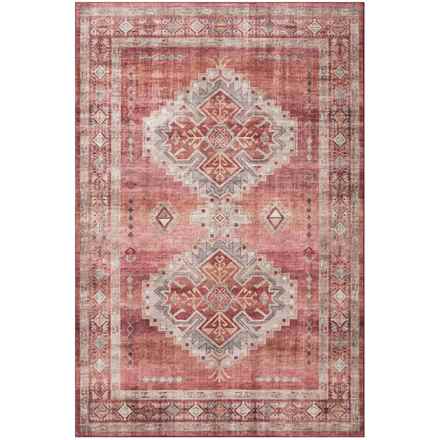 Loloi Heidi Area Rug - 5’x7’6”, Sunset-Natural in Sunset/Natural