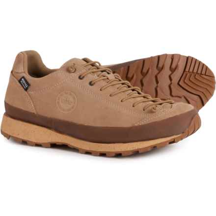 LOMER Bio Naturale Eco MER-TEX Hiking Shoes - Waterproof, Suede (For Men and Women) in Cappuccino