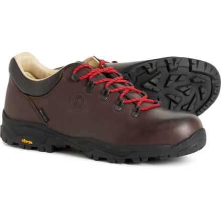 LOMER Keswick MER-TEX Low Hiking Shoes - Waterproof, Leather (For Men and Women) in Caffe