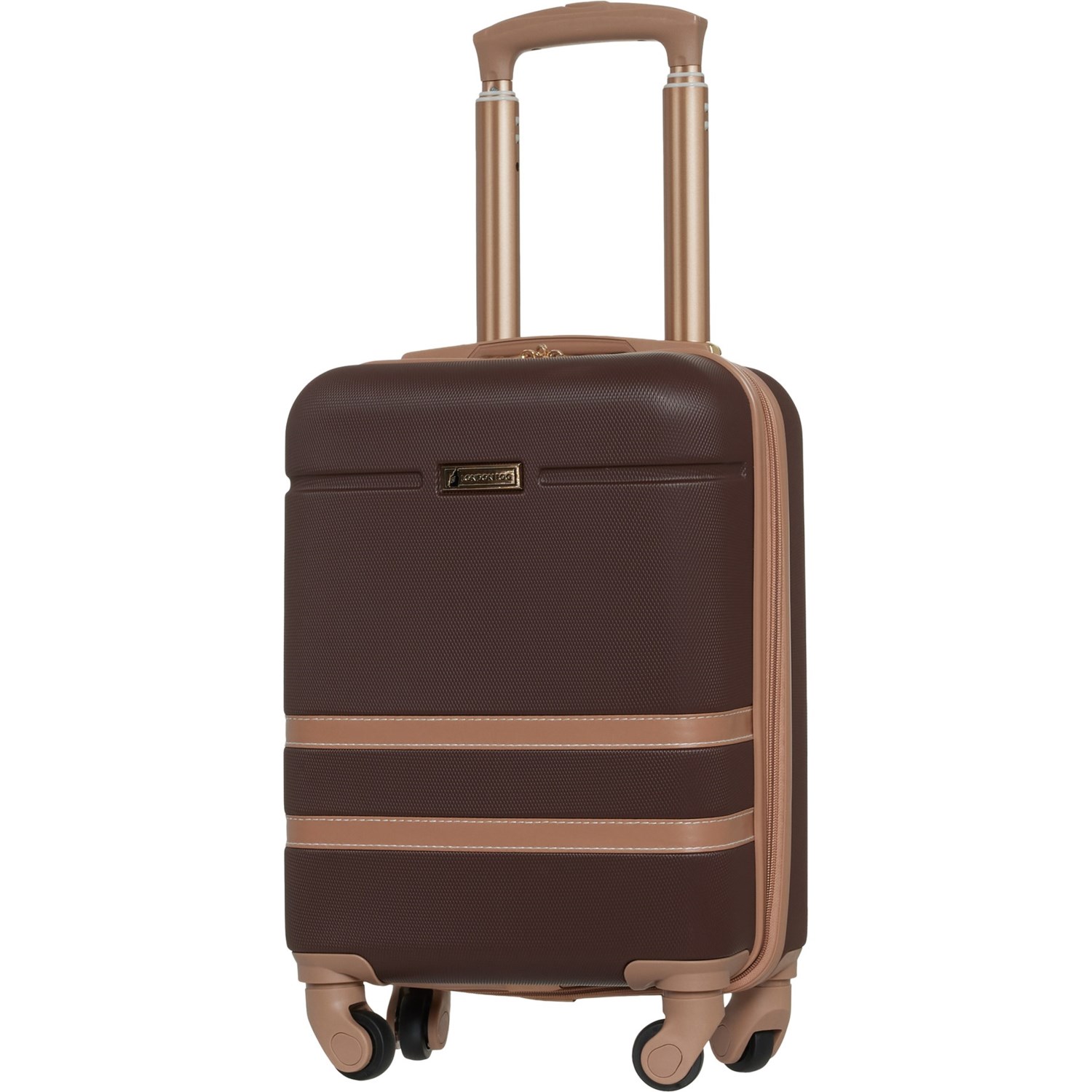(取寄) ロンドン フォグ 16インチ アンダーシーター キャリーオン スピナー スーツケース - ハードサイド, London Fog 16” Southgate Underseater Carry-On Spinner Suitcase - Hardside, Sand-Sand  White/Sand London Fog 16” Southgate Underseater Carry-On Spinner Suitcase