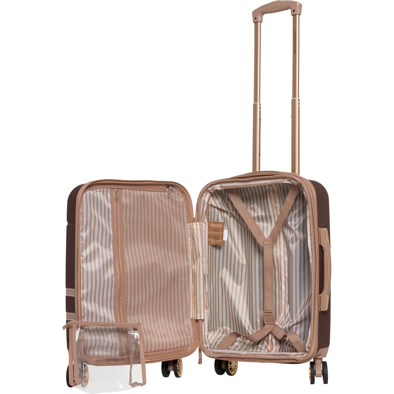 London Fog 20” Southgate Carry-On Spinner Suitcase - Hardside