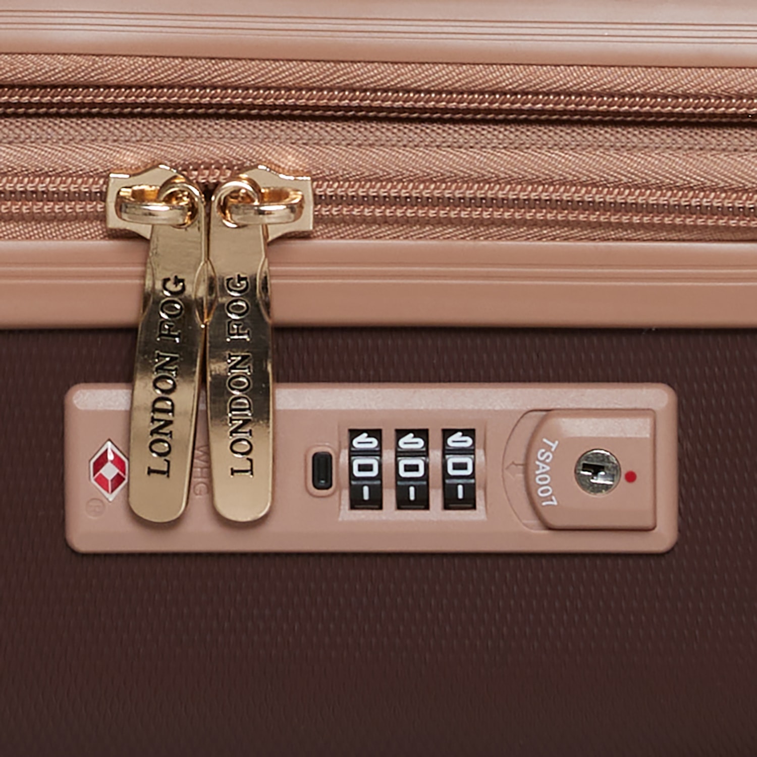 London Fog 24” Southgate Spinner Suitcase - Hardside, Expandable