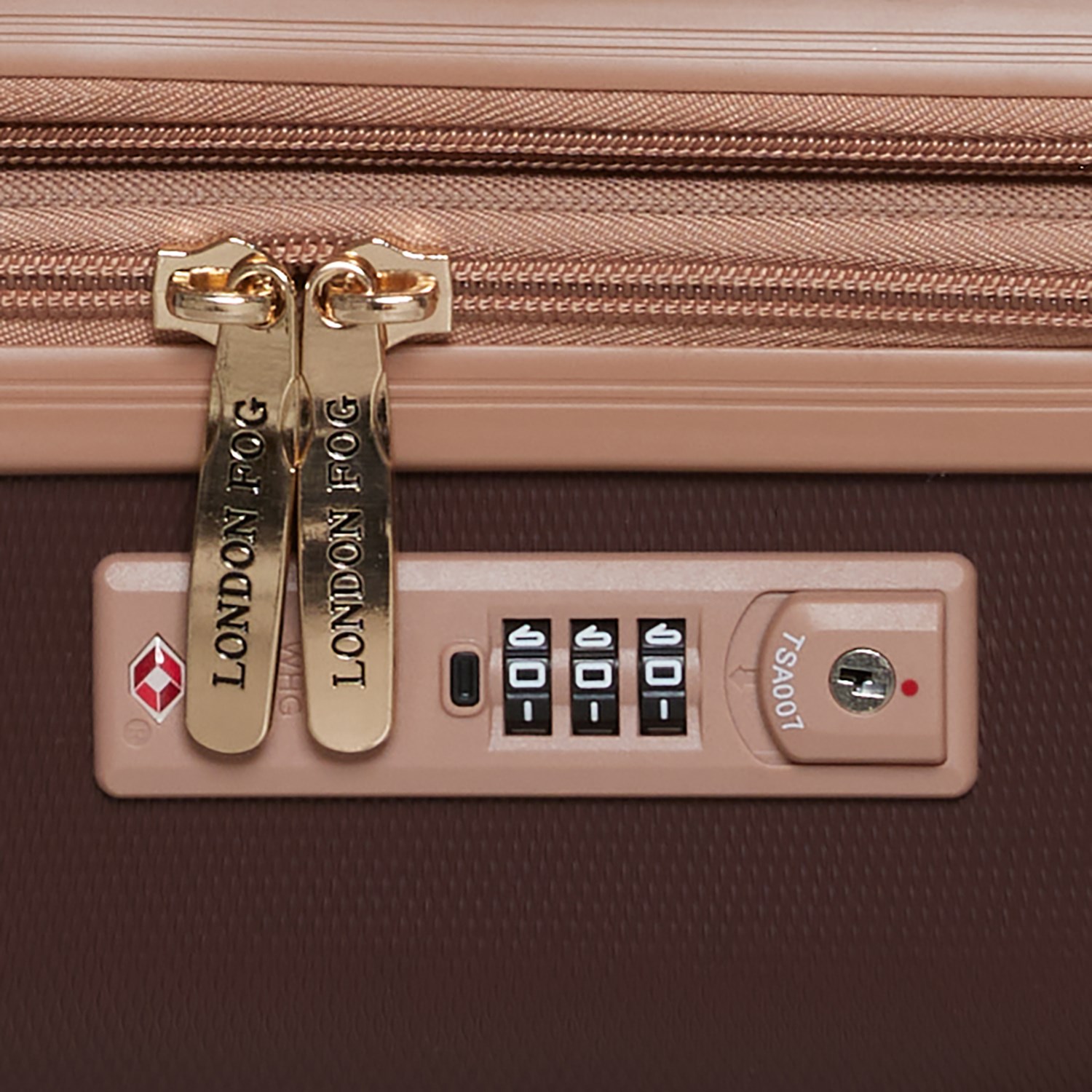 London Fog 24” Southgate Spinner Suitcase - Hardside, Expandable