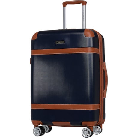 London Fog 24” Vintage II Spinner Suitcase - Hardside, Expandable