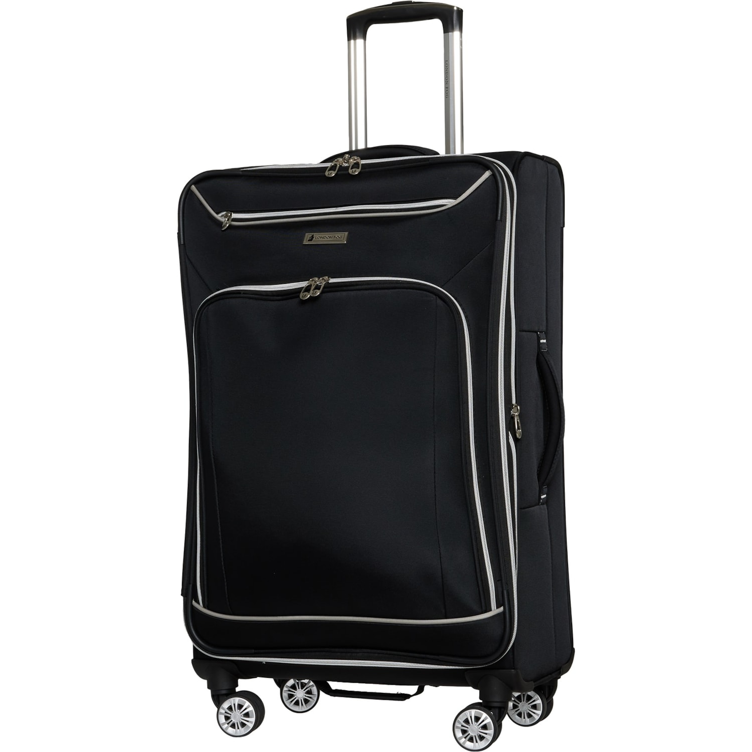 London Fog 26” Coventry Spinner Suitcase - Softside, Expandable