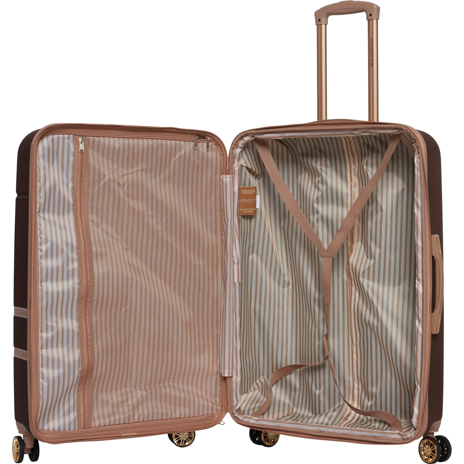 London Fog 28” Southgate Spinner Suitcase - Hardside, Expandable
