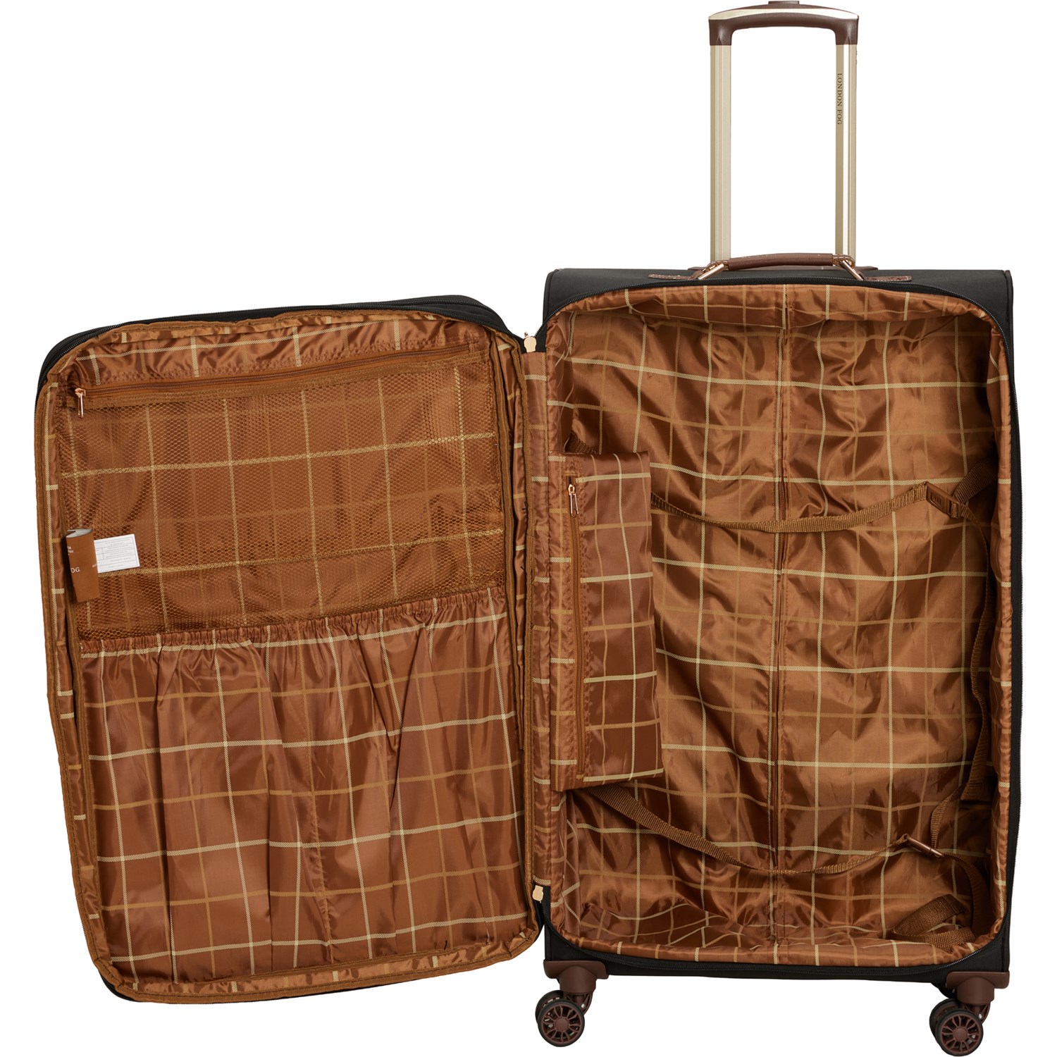 London Fog 29” Westminster Spinner Suitcase - Softside, Expandable
