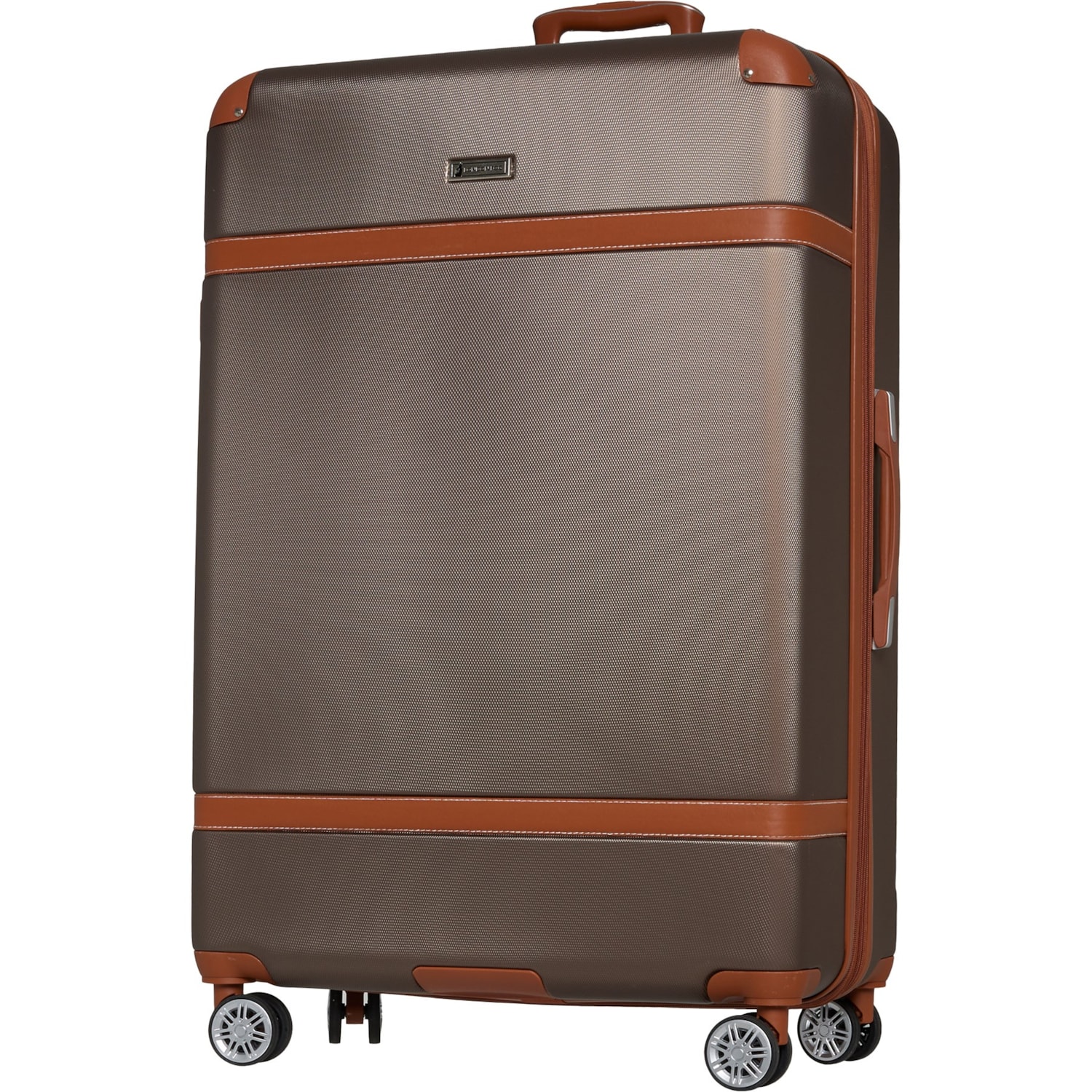 London Fog 32” Vintage II Spinner Suitcase - Hardside, Expandable