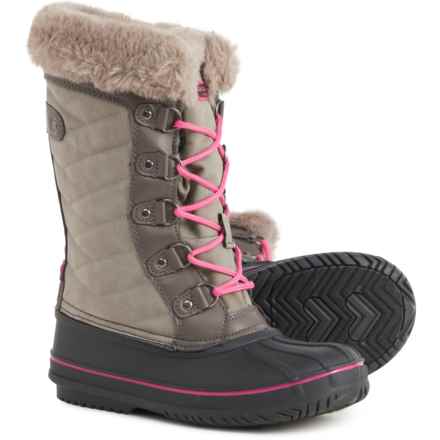 Girls Beckenham Snow Boots in Grey