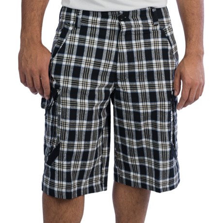 Long Plaid Shorts (For Men) - Save 53%