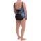 117HJ_2 Longitude Heavenly Scoop Neck One-Piece Swimsuit (For Plus Size Women)