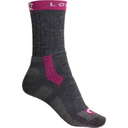 Lorpen Eco Hiker Socks - Merino Wool, Crew (For Women) in Char