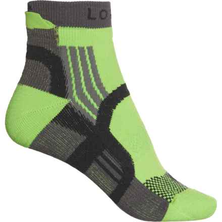 Lorpen X3TPWE Padded Eco Trail Running Socks - Ankle (For Women) in Green Lime