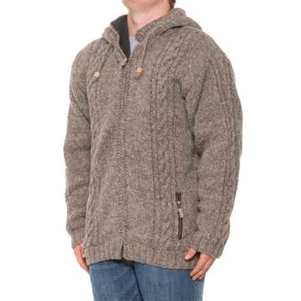 Lost Horizons Glasgow Sweater - Wool in Medium Natural