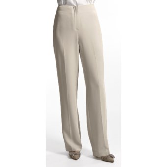 Louben Dress Pants - Flat Front (For Women) in Champagne