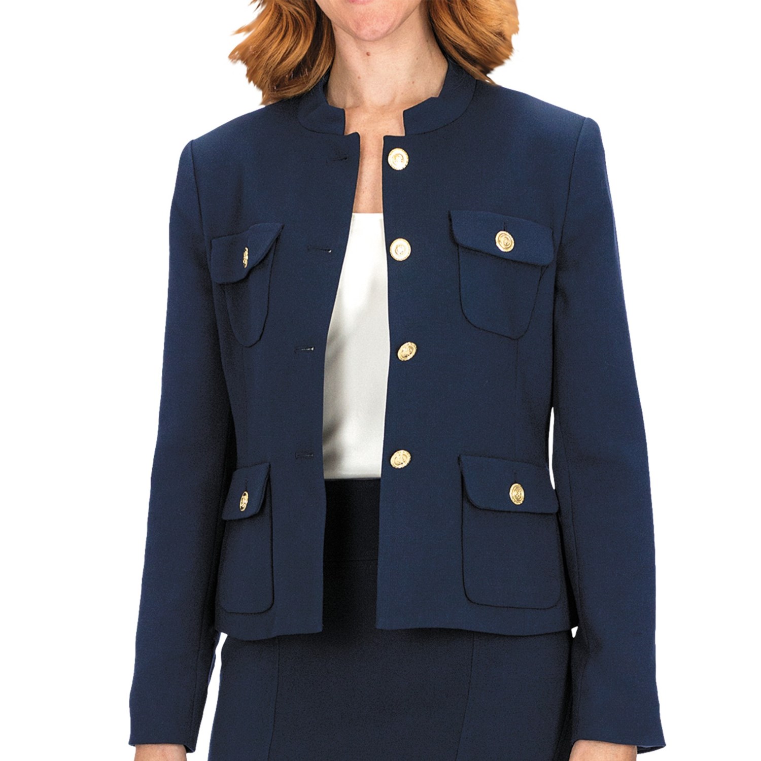 Louben Four Button Jacket (For Women) 6006G 70