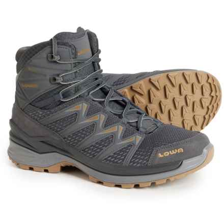 Lowa Made in Europe Innox Pro Gore-Tex® Mid Hiking Boots - Waterproof (For Men) in Graphite/Bronze