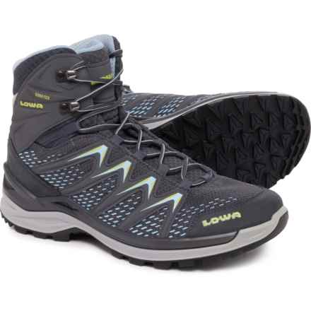 Lowa Made in Europe Innox Pro Mid Rental Gore-Tex® Hiking Shoes - Waterproof (For Women) in Graphite/Mint