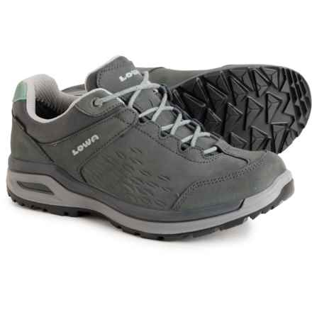 Lowa Made in Europe Locarno Lo Gore-Tex® Hiking Shoes - Waterproof, Nubuck (For Women) in Graphite/Jade