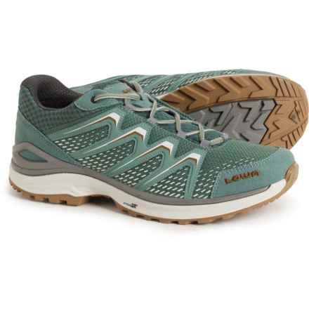 Lowa Made in Europe Maddox Trail Shoes (For Men) in Conifer/Gum