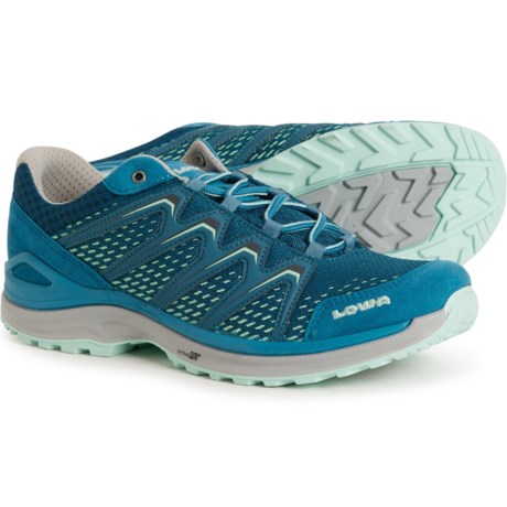 Lowa Made in Europe Maddox Trail Shoes (For Women) in Petrol/Jade