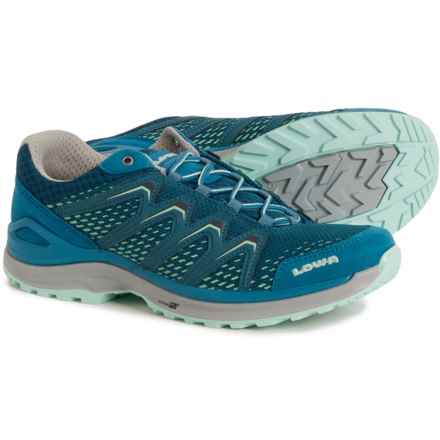 Lowa Made in Europe Maddox Trail Shoes (For Women) in Petrol/Jade