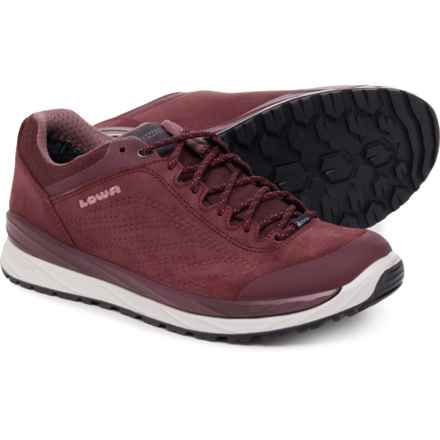 Lowa Made in Europe Malta Lo Gore-Tex® Hiking Shoes - Waterproof, Leather (For Women) in Grape/Rose