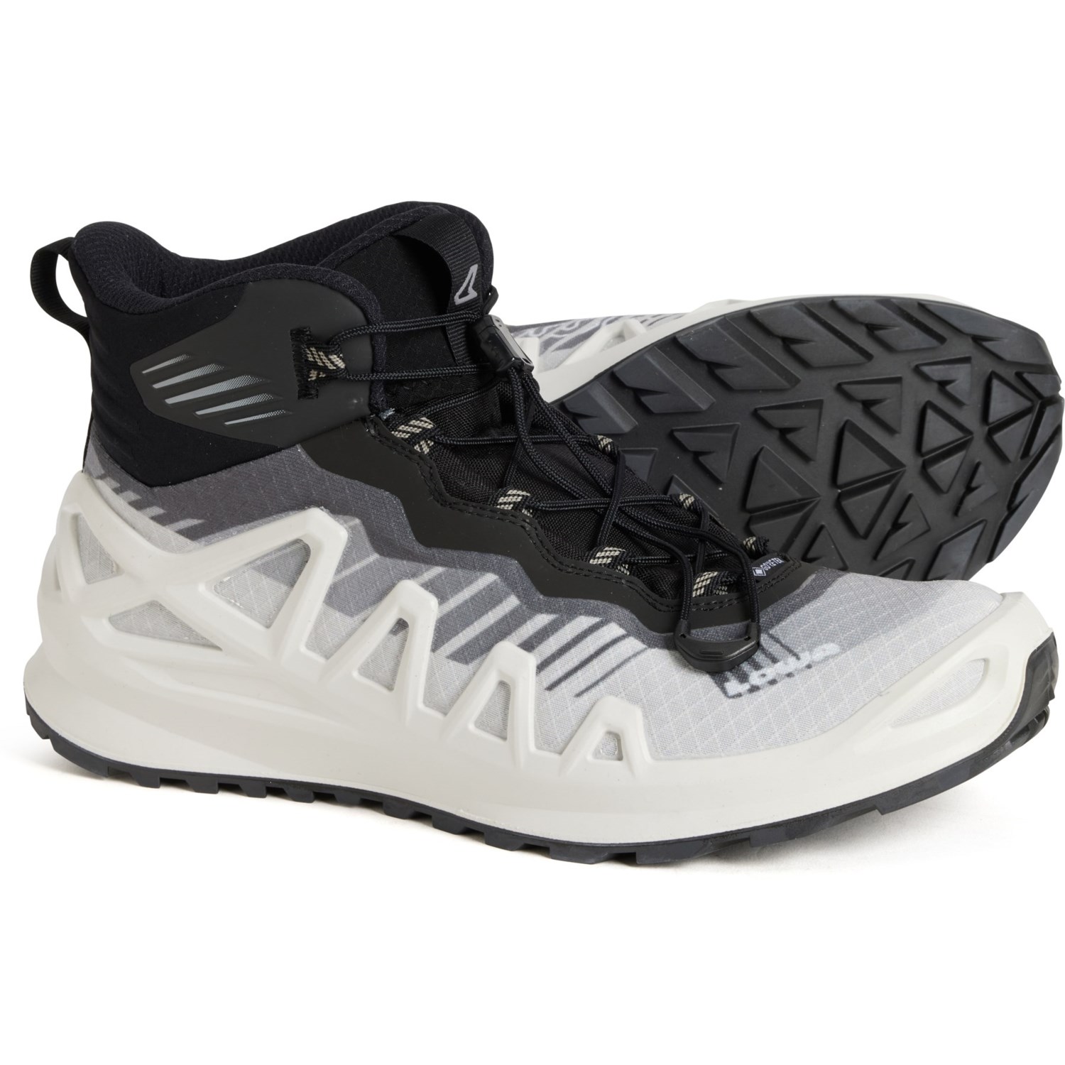 Lowa Merger Mid GORE TEX Boots White Grey Black 45