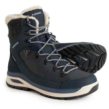 Lowa Made in Europe Renegade Evo Ice Gore-Tex® Hiking Boots - Waterproof, Insulated (For Women) in Navy