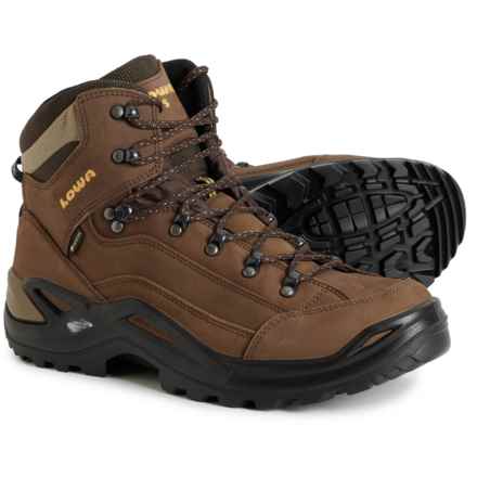 Lowa Made in Europe Renegade Gore-Tex® Mid Boots - Waterproof, Narrow Width (For Men) in Sepia/Sepia