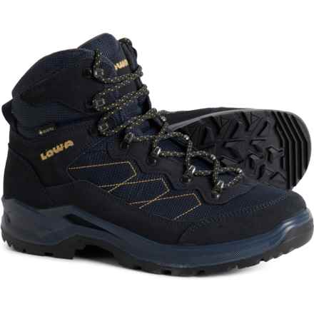 Lowa Made in Europe Taurus Pro Mid Gore-Tex® Hiking Boots - Waterproof, Leather (For Men) in Navy