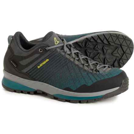 Lowa Made in Germany Carezza Gore-Tex® Lo Hiking Shoes - Waterproof (For Women) in Anthracite/Petrol