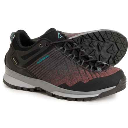 Lowa Made in Germany Carezza Gore-Tex® Lo Hiking Shoes - Waterproof (For Women) in Black/Brown Rose