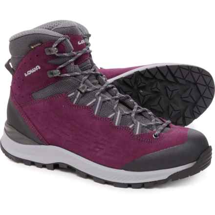 Lowa Made in Germany Explorer II Mid Gore-Tex® Hiking Boots - Waterproof, Leather (For Women) in Berry