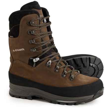Lowa Made in Germany Tibet Hi Gore-Tex® Hiking Boots - Waterproof, Leather (For Men) in Sepia/Black