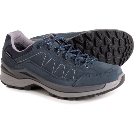 Lowa Toro Pro Gore-Tex® Lo Hiking Shoes - Waterproof, Leather (For Men) in Steel Blue/Gry